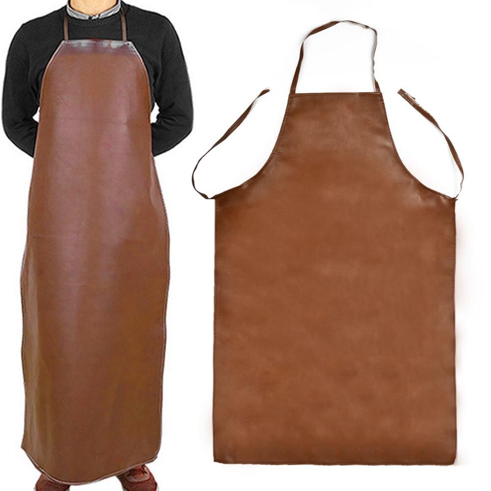 Welder Welding Protective 100cm Apron Safety Workwear Blacksmith Gardener Apron BBQ Aprons Bibs Kitchen Accessory